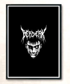 Guts Metal Modern Poster Print