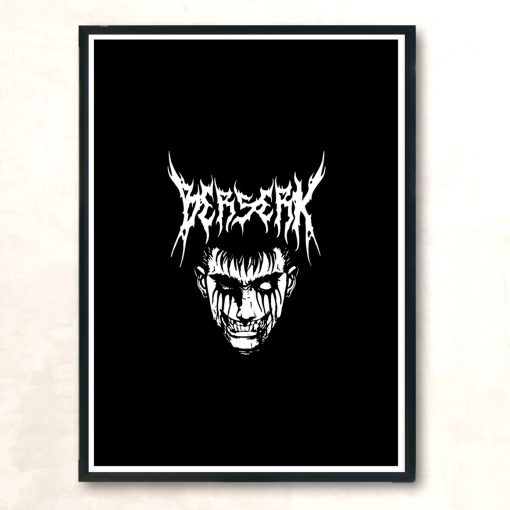 Guts Metal Modern Poster Print