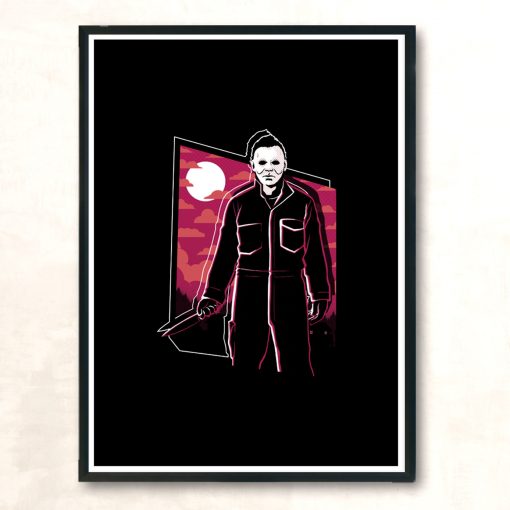 Haddonfield Modern Poster Print