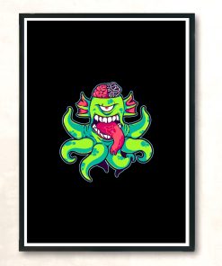 Halfwit Tentacles Modern Poster Print