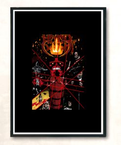 Hand Of Doom Modern Poster Print