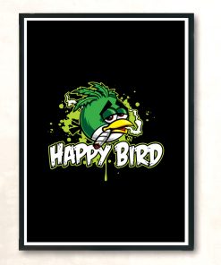 Happy Bird Modern Poster Print