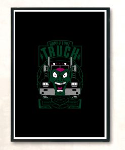 Happy Toyz Truck Modern Poster Print