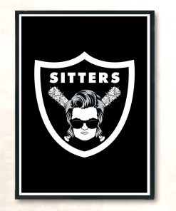 Hawkins Sitters Modern Poster Print