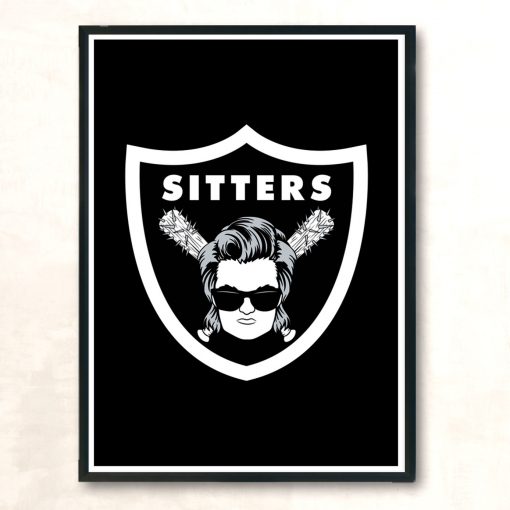 Hawkins Sitters Modern Poster Print