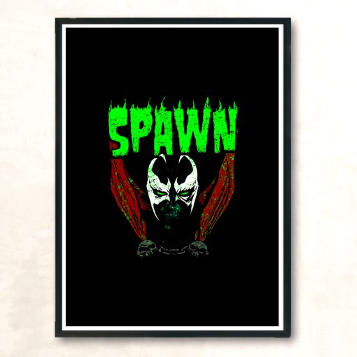 Heavy Metal Hellspawn Modern Poster Print