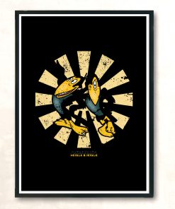 Heckle And Jeckle Retro Japanese Modern Poster Print