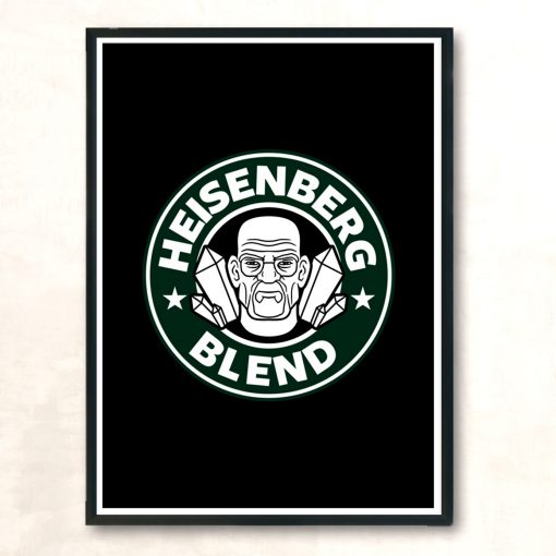 Heisenberg Blend Modern Poster Print