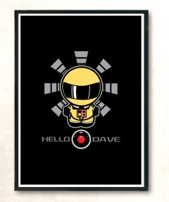 Hello Dave Modern Poster Print