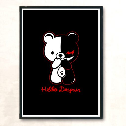 Hello Despair Modern Poster Print