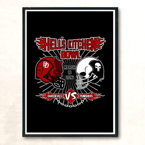 Hell´s Kitchen Bowl Modern Poster Print