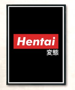 Hentai Modern Poster Print