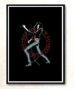 Hey Ho Lets Go Modern Poster Print