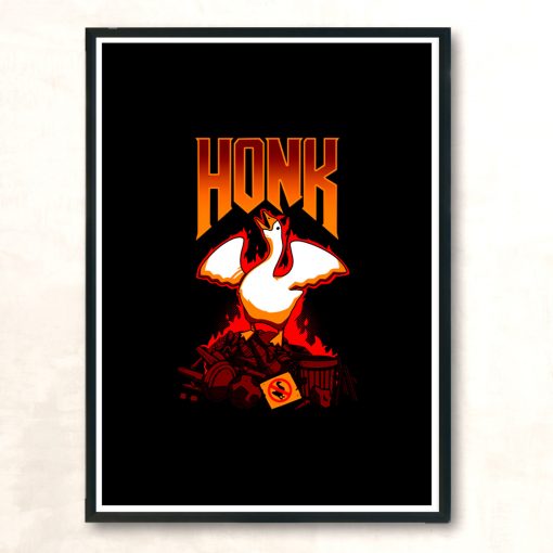 Honk Modern Poster Print