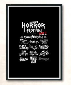 Horror Fest Part2 Modern Poster Print