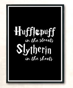 Hufflepuff In The Streets Modern Poster Print