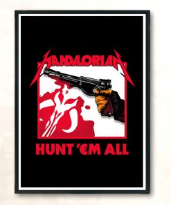 Hunt em All Modern Poster Print