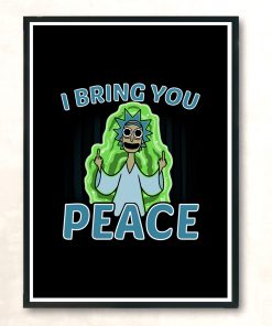 I Bring You Peace Modern Poster Print