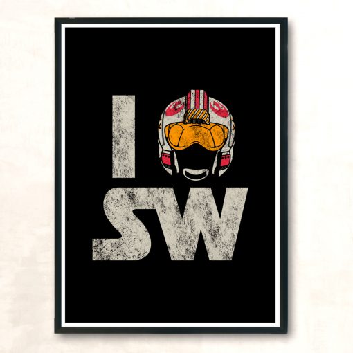 I Heart The Rebellion Modern Poster Print