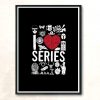 I Love Series Modern Poster Print