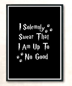 I Solemnly Swear Modern Poster Print