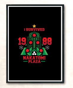 I Survived The Plaza Modern Poster Print