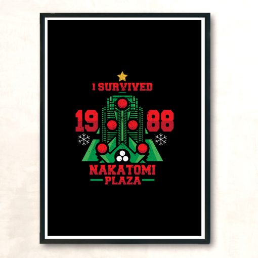 I Survived The Plaza Modern Poster Print