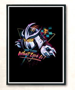 I Want To Know What Love Is Modern Poster Print