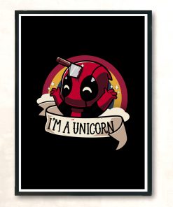 Im A Unicorn Modern Poster Print