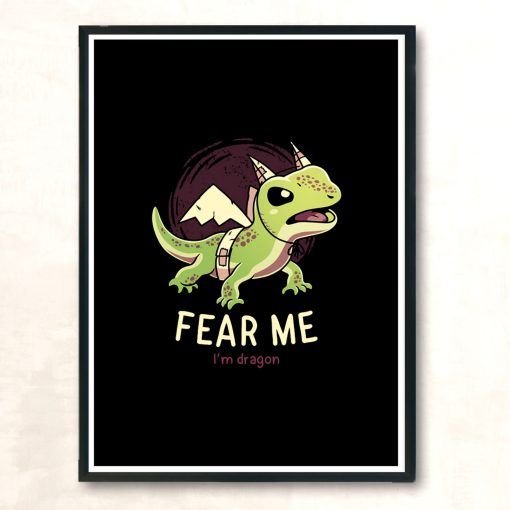 Im Dragon Modern Poster Print