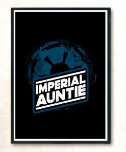 Imperial Auntie Modern Poster Print