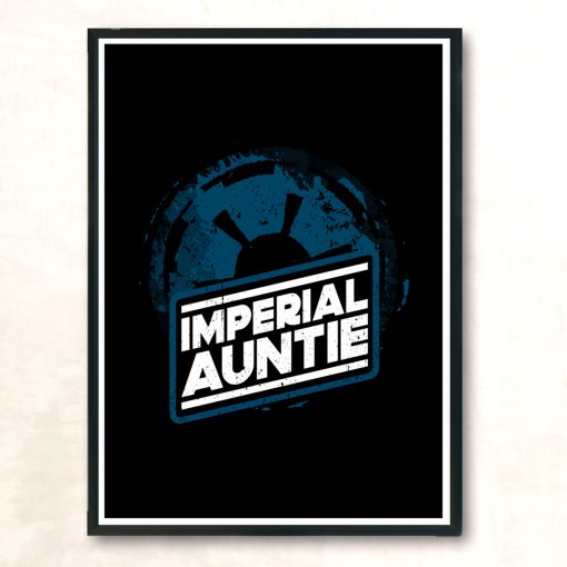 Imperial Auntie Modern Poster Print