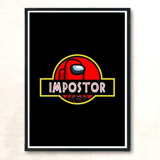 Impostor Among Us Modern Poster Print