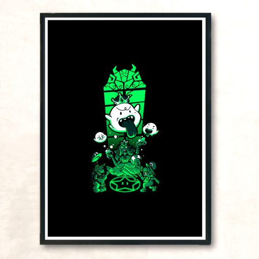 Inboocation Green Modern Poster Print