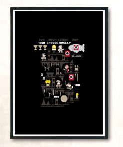 Indiana Kong Modern Poster Print