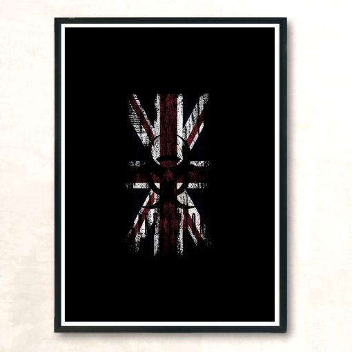 Infection Modern Poster Print