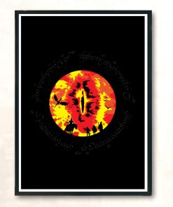 Infernal Hell Modern Poster Print