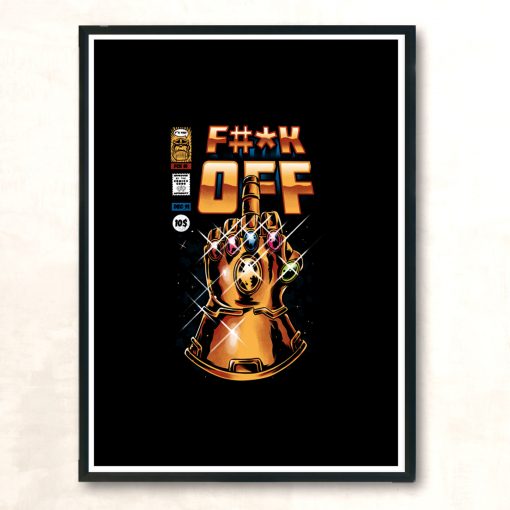 Infinity Fck Modern Poster Print