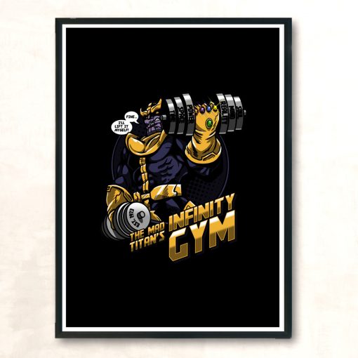 Infinity Gym 20 Modern Poster Print