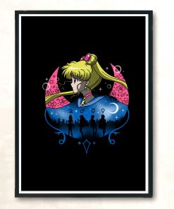 Inner Senshi Modern Poster Print