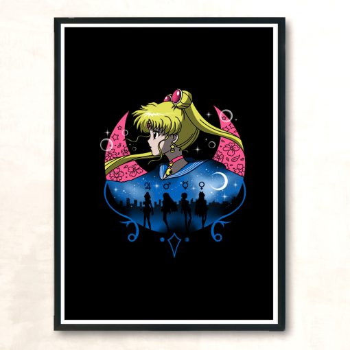 Inner Senshi Modern Poster Print