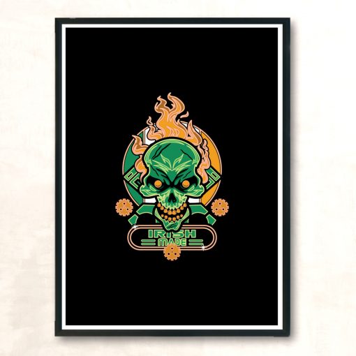 Irish Made Modern Poster Print