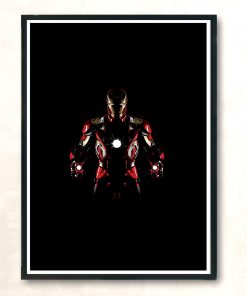 Iron Machine Modern Poster Print