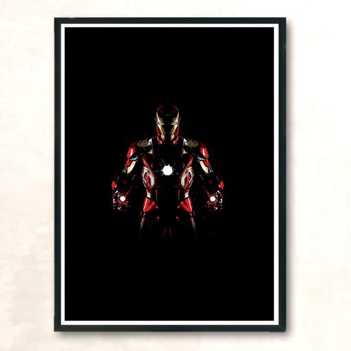 Iron Machine Modern Poster Print