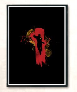 Iron Man Modern Poster Print