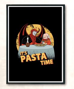 Its Pasta Time Modern Poster Print