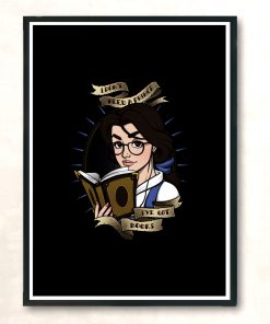 Ive Got Books Modern Poster Print