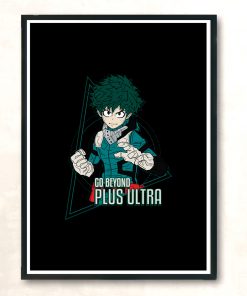 Izuku Go Beyond Modern Poster Print