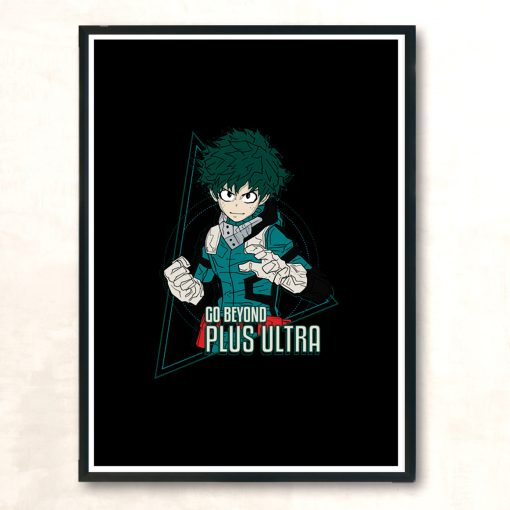 Izuku Go Beyond Modern Poster Print