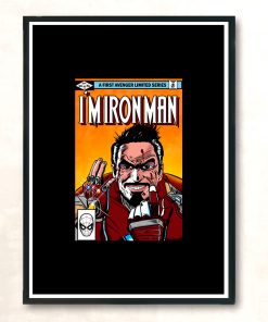 I´m Iron Man Modern Poster Print